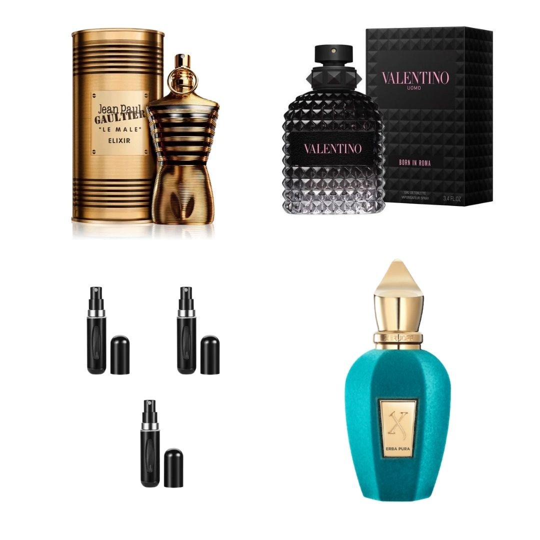 BORNROMA+ERBAPURA+LEMALEELIXIR+3PERFUMER